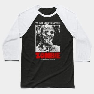Zombi 2 Lucio Fulci Baseball T-Shirt